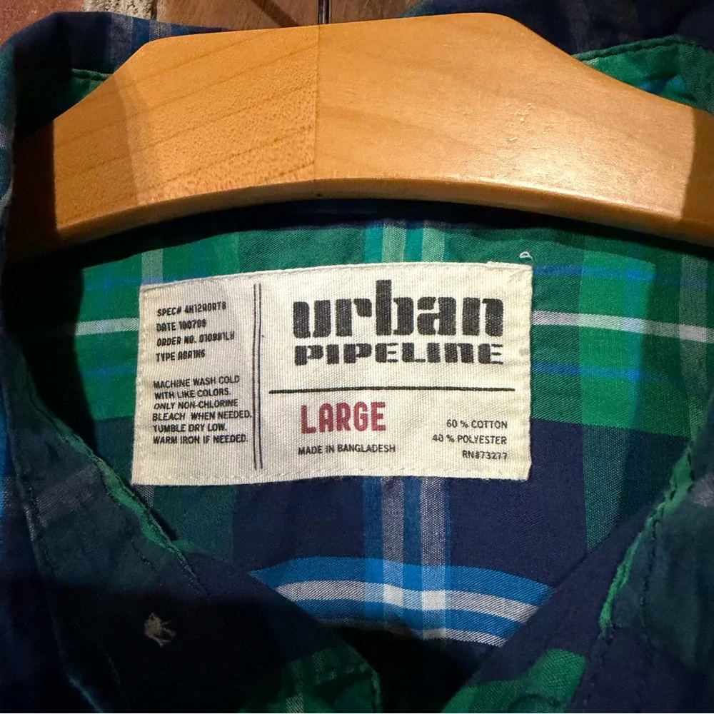 Green Emerald Button Down!